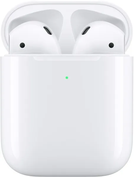 apple airpods 2 truly wireless  (with wireless charging box)