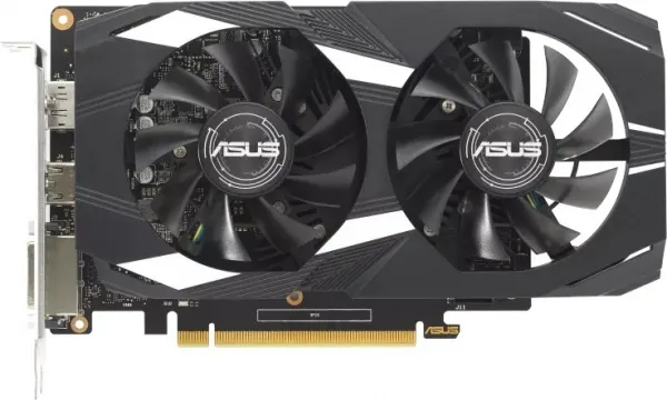 asus dual geforce gtx 1650 v2 oc edition 4gb gddr6  (dual-gtx1650-o4gd6-p-v2)