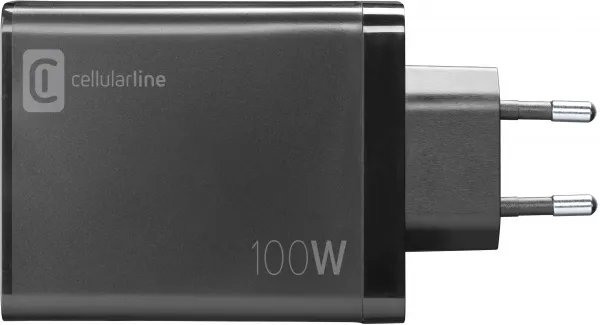 cellularline nano gan 100w  (achusbgan4wal100wk)