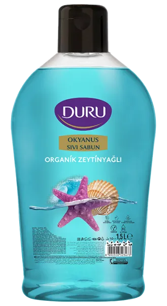 duru organic olive oil ocean liquid  1.5 lt