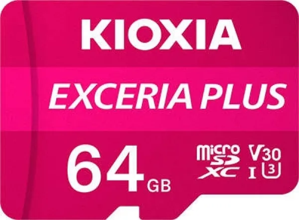 kioxia exceria plus microsd (64 gb)  (lmpl1m064gg2)