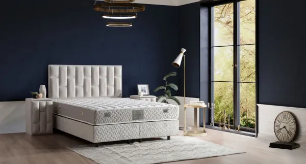 furniture store malaga 180x200  + headboard + bed set