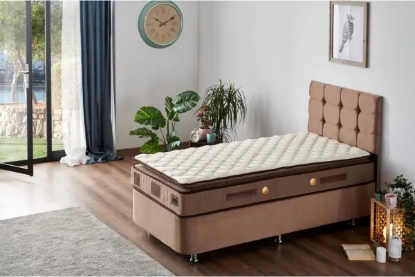 niron cotton 90x190  + headboard + mattress set