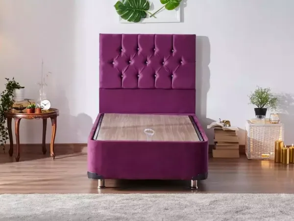 niron violet 80x180 cm bed  + headboard set