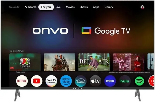 onvo 55ovf9000uq ultra hd (4k) tv