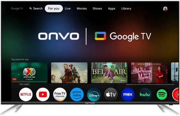 onvo 55ovf9001uq ultra hd (4k) tv