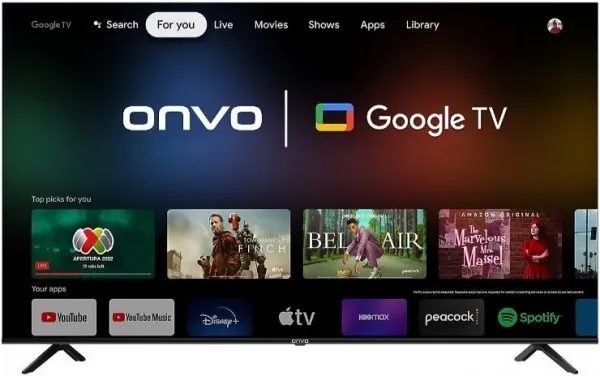onvo 75ovf9000uq ultra hd (4k) tv