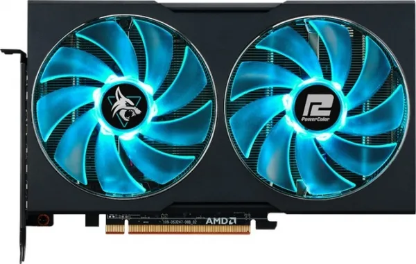 powercolor hellhound radeon rx 6600 8gb gddr6  (axrx 6600 8gbd6-3dhl)