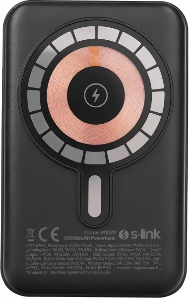 s-link m1029 10000 mah powerbank