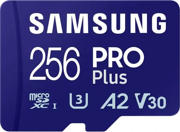 samsung pro plus microsd (256 gb)  (mb-md256sa)