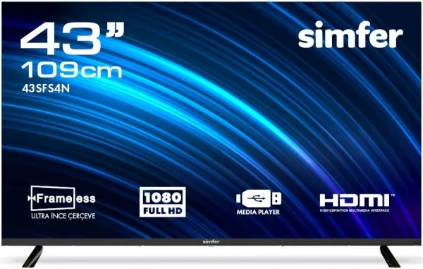 simfer 43sfs4n full hd (fhd) tv