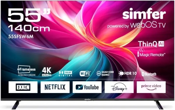 simfer 55sfsw6m ultra hd (4k) tv