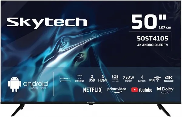 skytech 50st4105 ultra hd (4k) tv