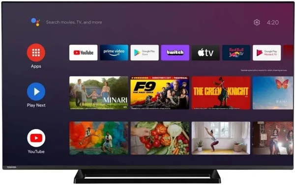 toshiba 43ua3e63dt ultra hd (4k) tv (20278190)